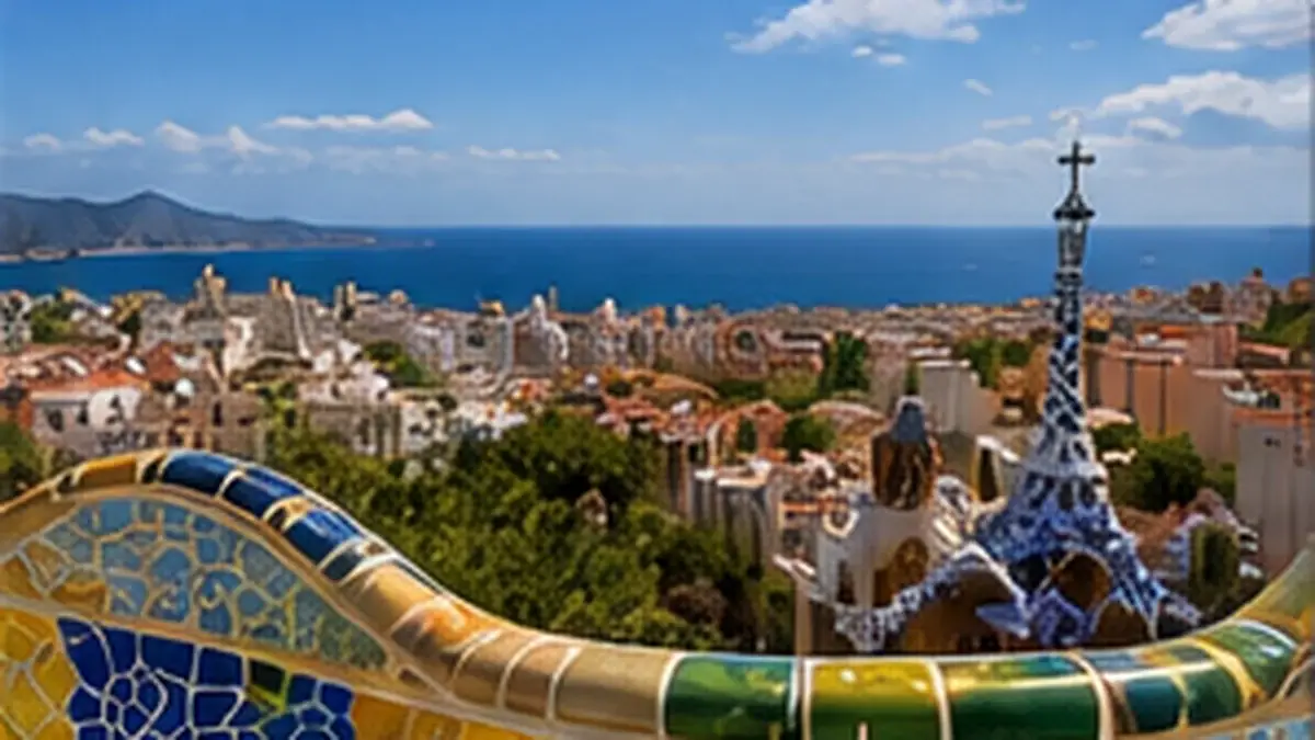 Illustrativ vy över en spansk kuststad för dig som planerar att flytta till Spanien