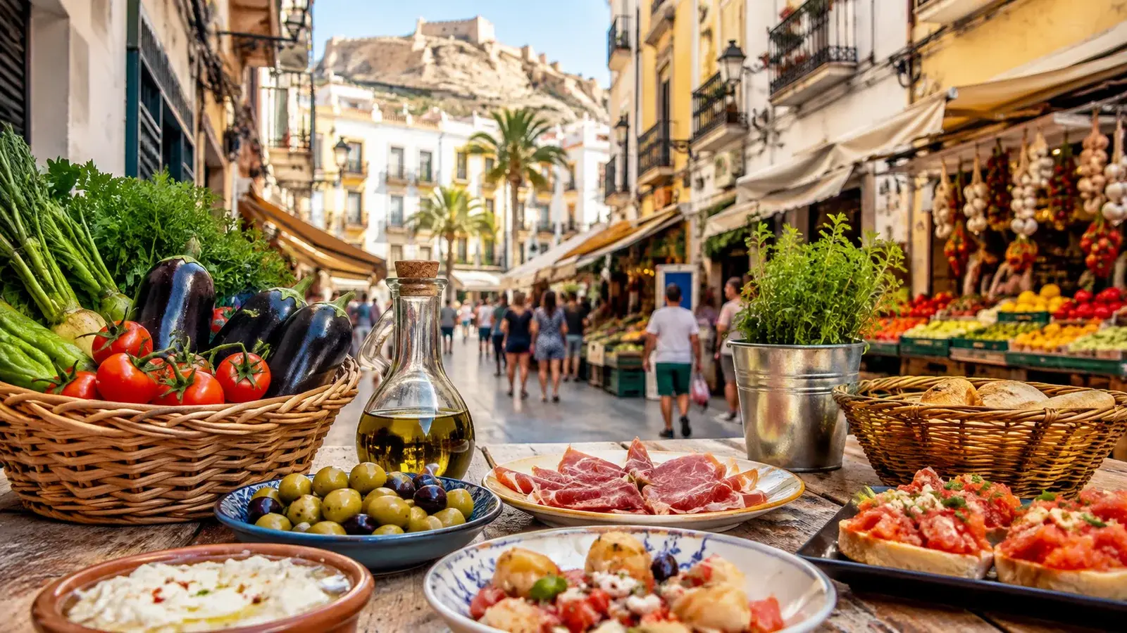 Lokala råvaror och tapas under en matvandring i Alicante